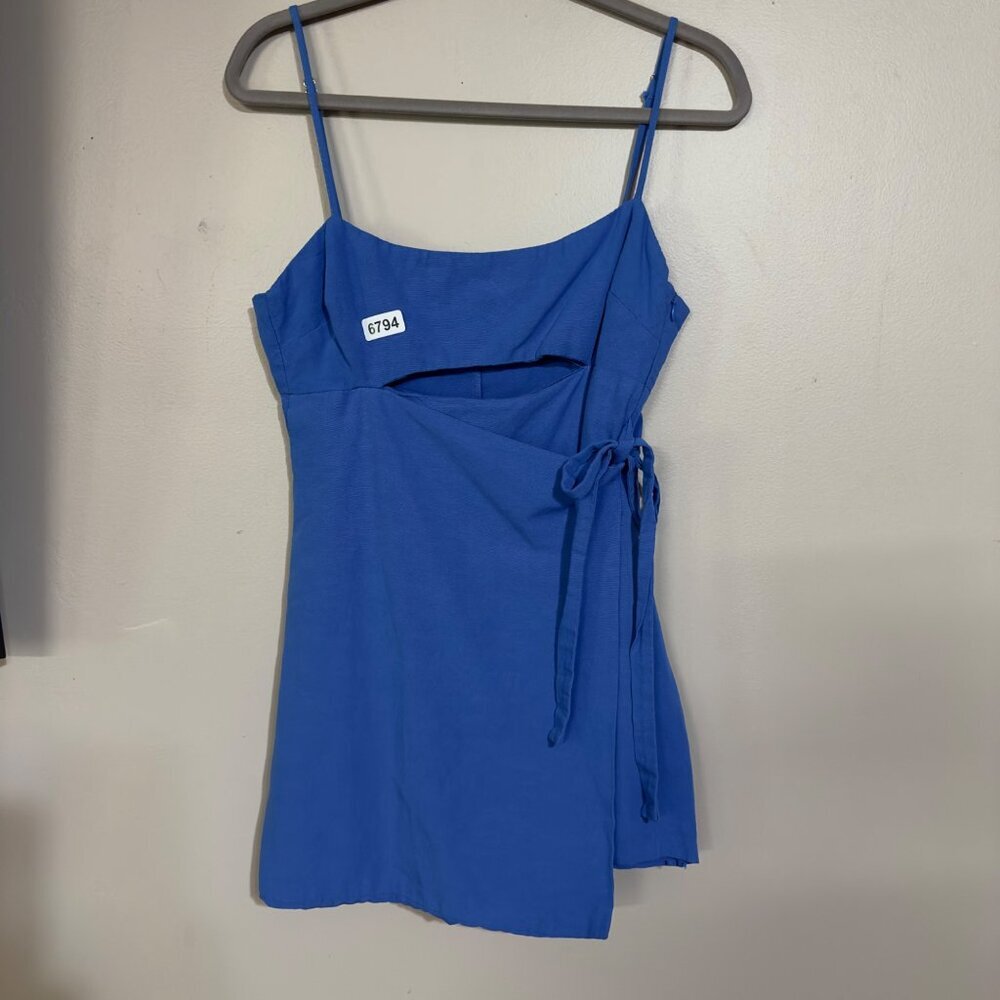 zara blue romper large  jrs  euc  see all measurements